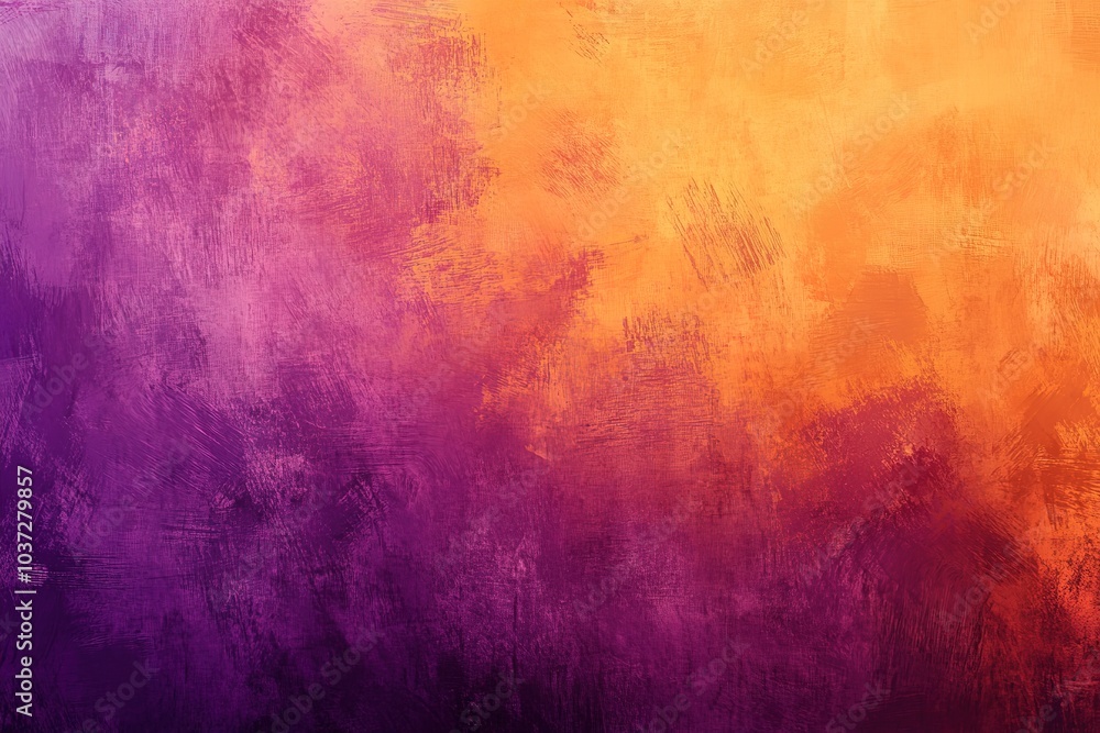Abstract orange and purple background, with a textured paint effect, a grainy appearance, and warm tones evocative of golden hour lighting Abstract orange and purple background, with a textured paint effect, a grainy appearance, and warm tones evocative of golden hour lighting