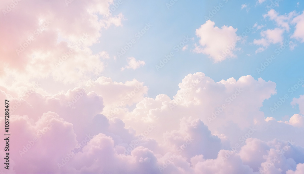 Cloud patterns on a pastel sky. Cloud patterns on a pastel sky.