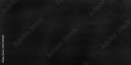 Dark Black background texture, old vintage charcoal black backdrop paper with watercolor. Abstract background with black wall surface, black stucco texture. Black gray satin dark texture luxurious.