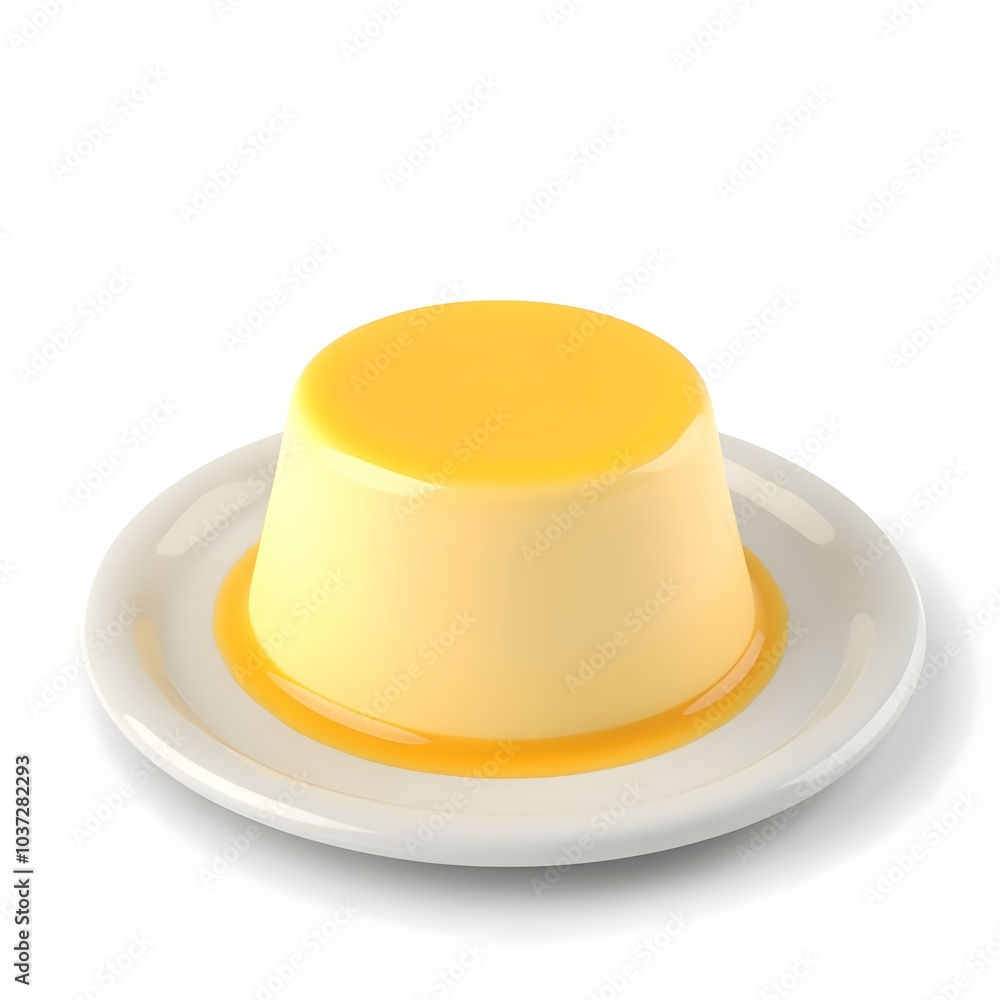 Custard Pudding Illustration
Custard Pudding Illustration