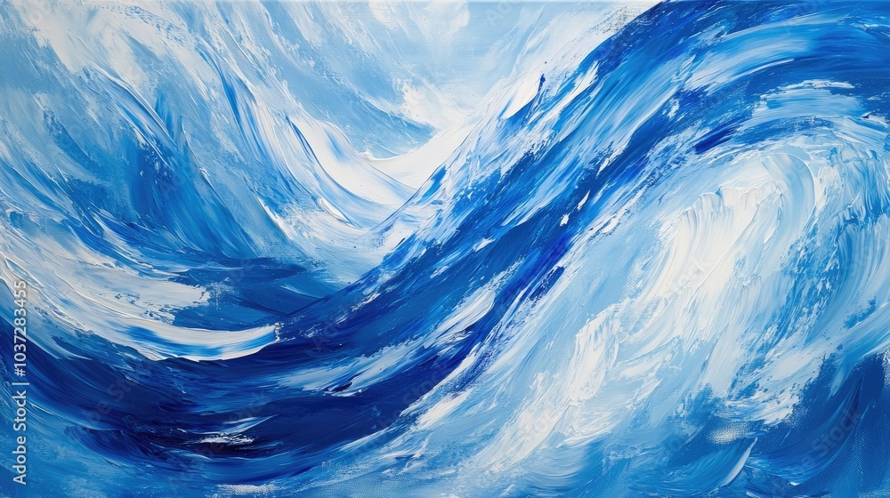 A creative interpretation of the Israeli flag, painted with swirling brushstrokes on canvas, symbolizing freedom and national identity. A creative interpretation of the Israeli flag, painted with swirling brushstrokes on canvas, symbolizing freedom and national identity.