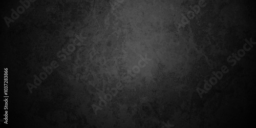 	
Dark Black background texture, old vintage charcoal black backdrop paper with watercolor. Abstract background with black wall surface, black stucco texture. Black gray satin dark texture luxurious.