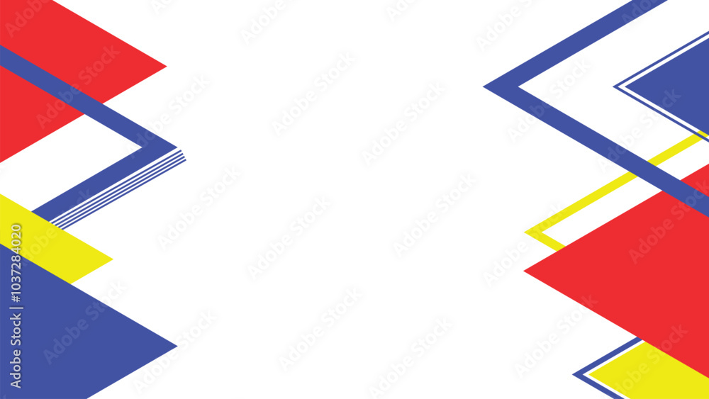 Simple triangle background with blank space vector Simple triangle background with blank space vector