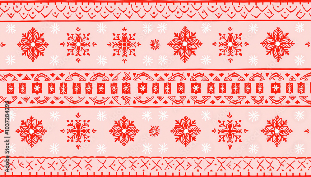 Christmas patterns in Scandinavian style. Christmas patterns in Scandinavian style.