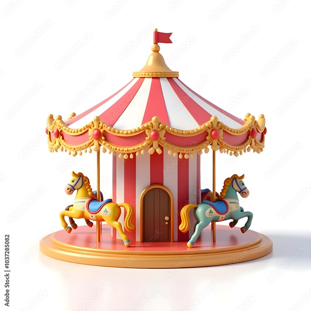 Carousel Ride Illustration
Carousel Ride Illustration