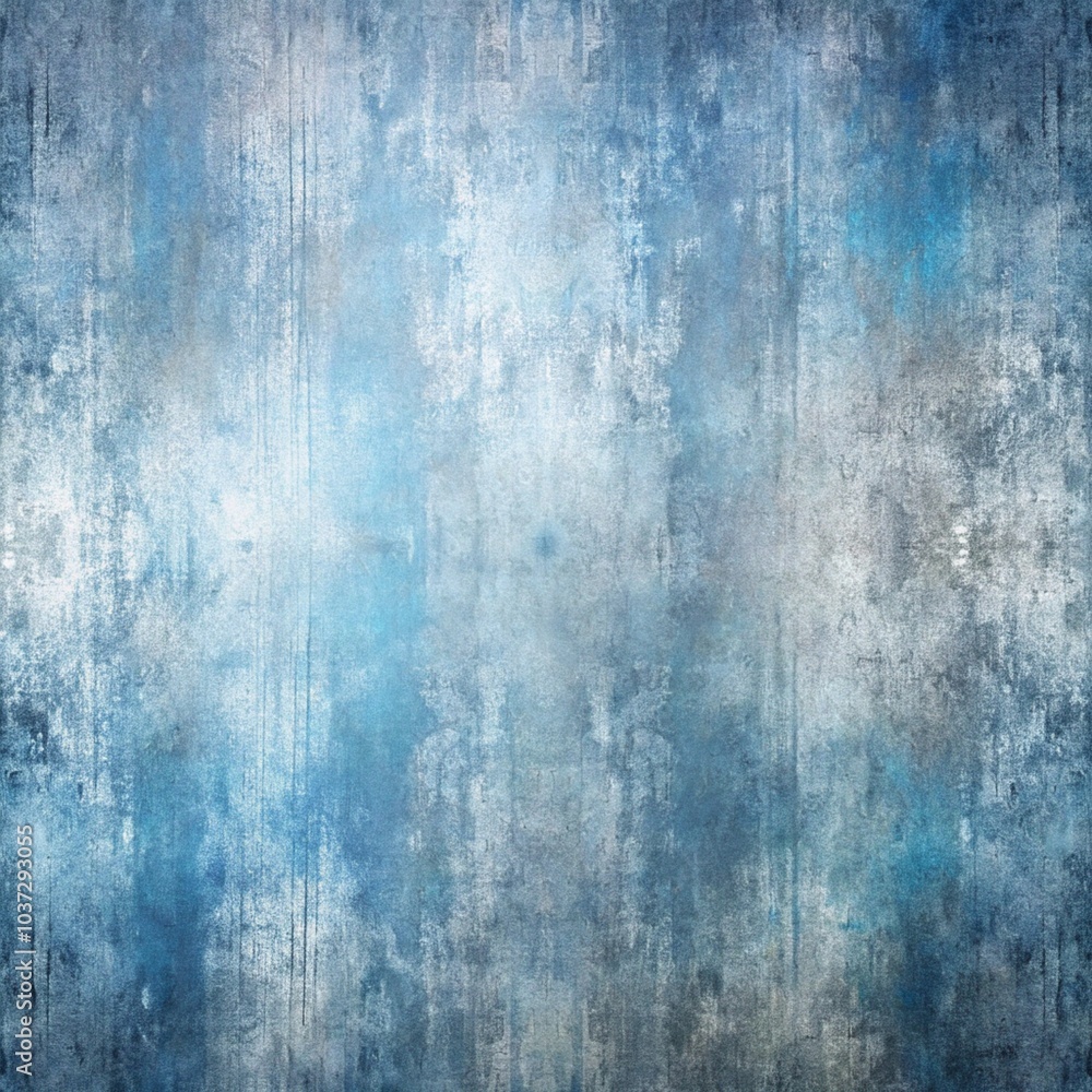 Fototapeta premium Blue gray smooth grainy gradient background texture