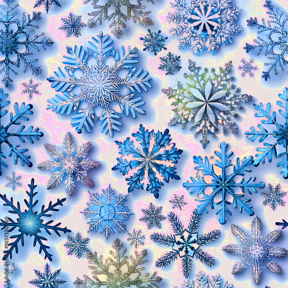 seamless pattern with snowflakes seamless pattern with snowflakes