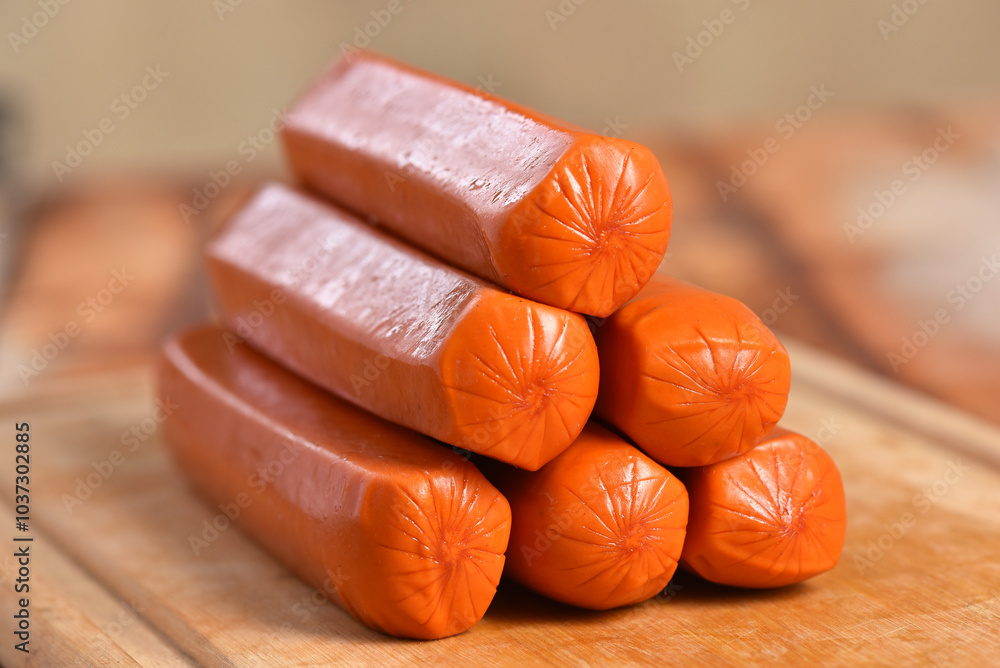 sausage meat food processed product hot dog seasoned food for snack sandwich