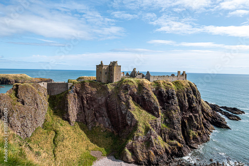 Ruins of dunnottar Castle Scotland photo