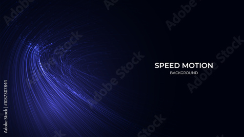 Motion Abstract Neon Threads Background. Color Line Lights Background. Optical Fiber Vector with Shine Bright Effect. Abstract Ribbon Vector Design.
