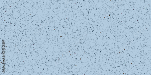 Terrazzo flooring consists of chips of marble texture. quartz surface blue for bathroom or kitchen countertop. blue paper texture background. rock stone marble backdrop textured illustration.