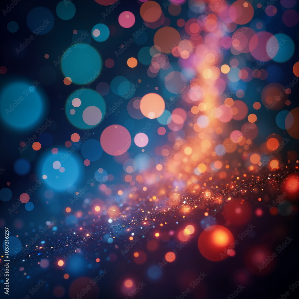 Abstract Bokeh Christmas Background Abstract Bokeh Christmas Background