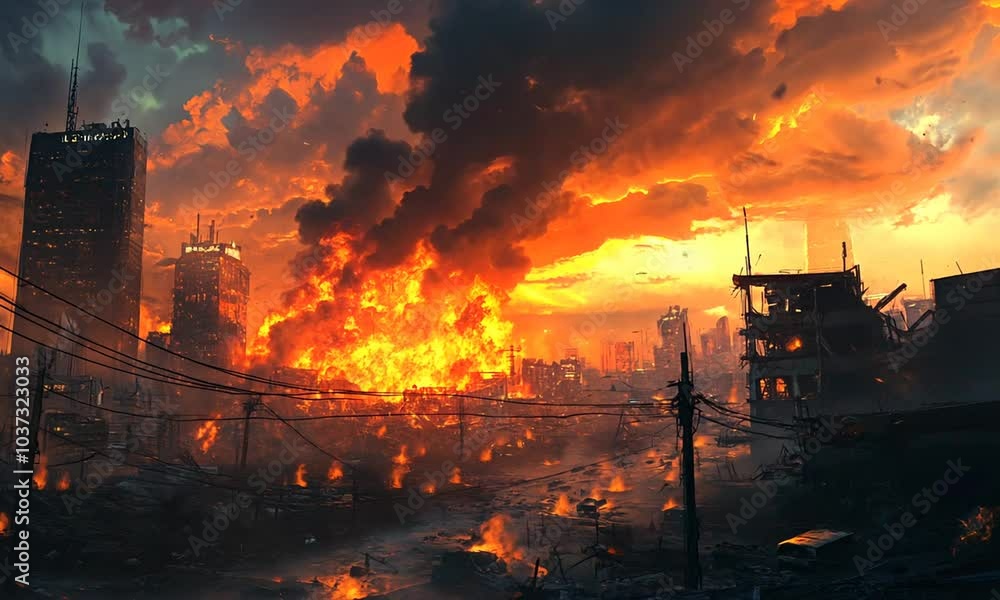 fire in the city fire in the city