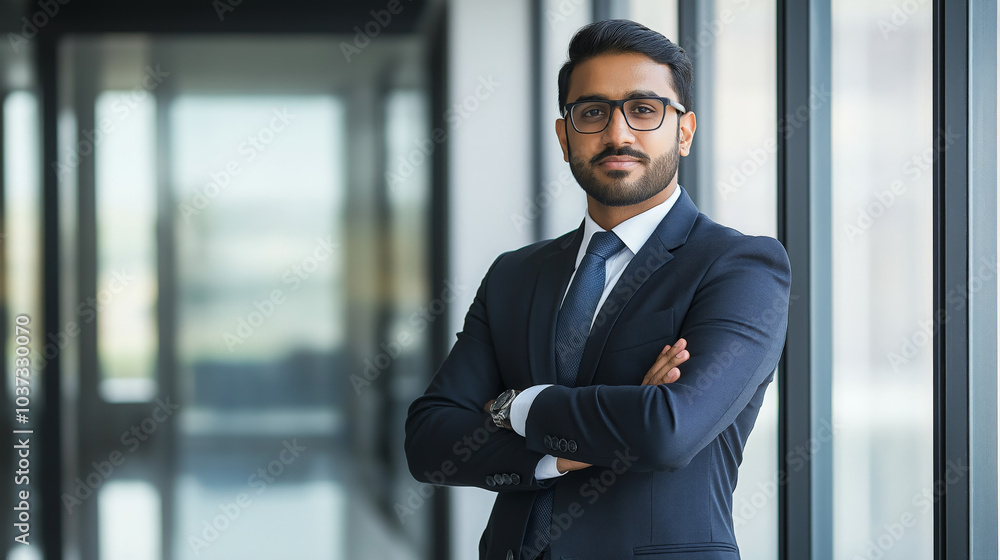 Confident Indian Businessman Portrait Confident Indian Businessman Portrait