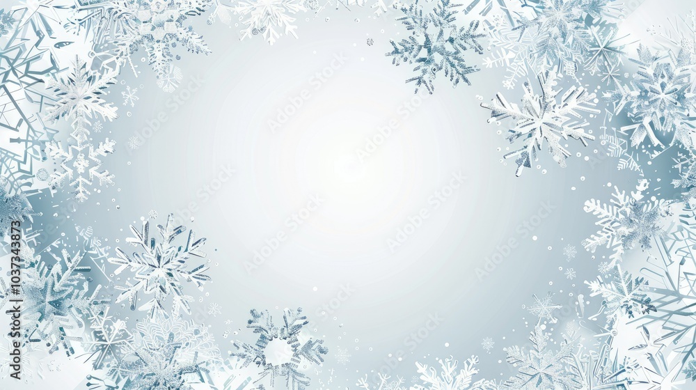 a snowflake decoration background with a white and gray color scheme a snowflake decoration background with a white and gray color scheme