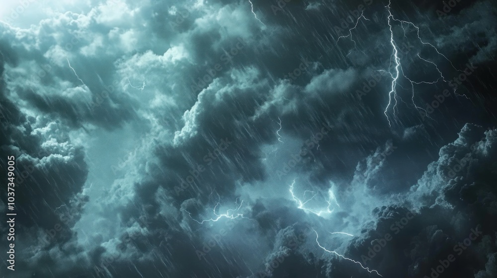 Dramatic Thunderstorm Sky Dramatic Thunderstorm Sky