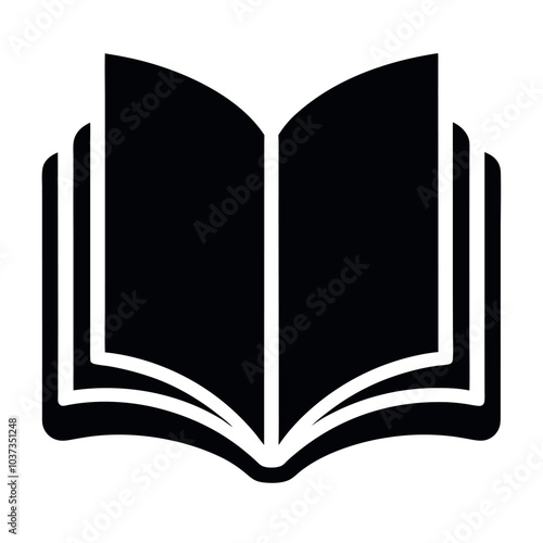  book icon vector illustration