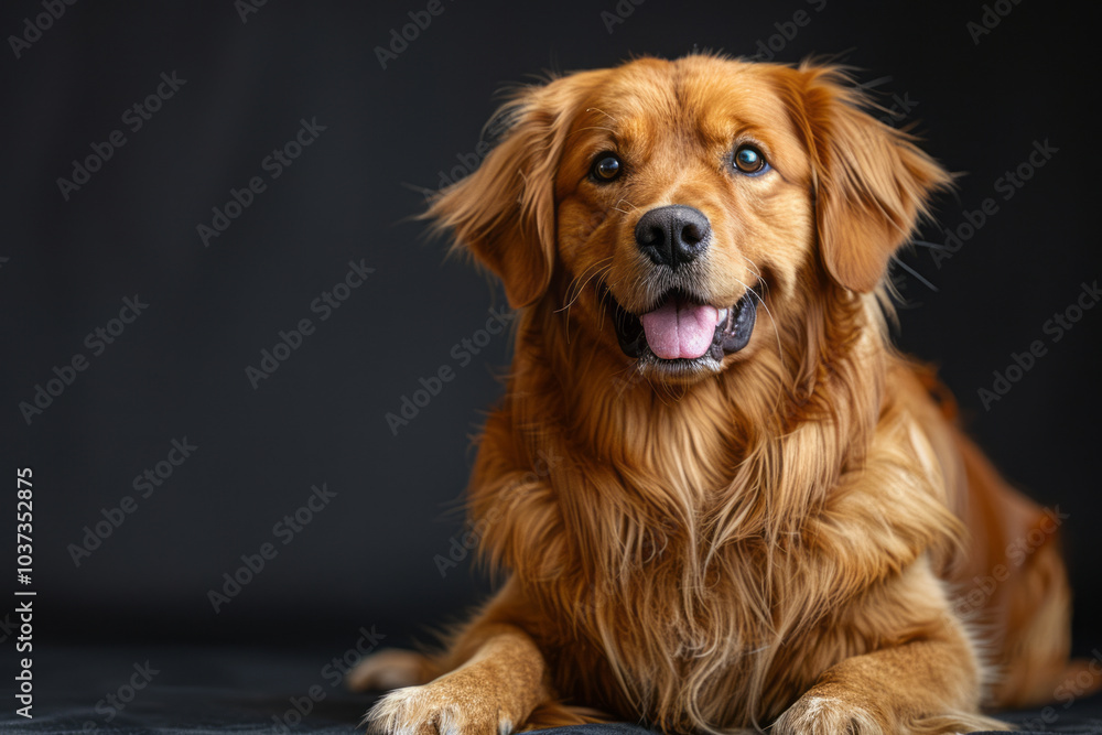 Dog and stethoscope isolated on black background. Little dog on reception at veterinary doctor. Generative AI Dog and stethoscope isolated on black background. Little dog on reception at veterinary doctor. Generative AI