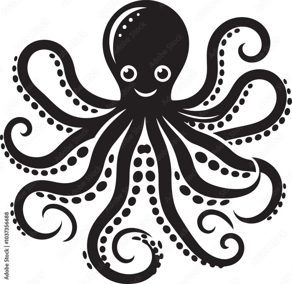 Octopus vector illustration Octopus vector illustration