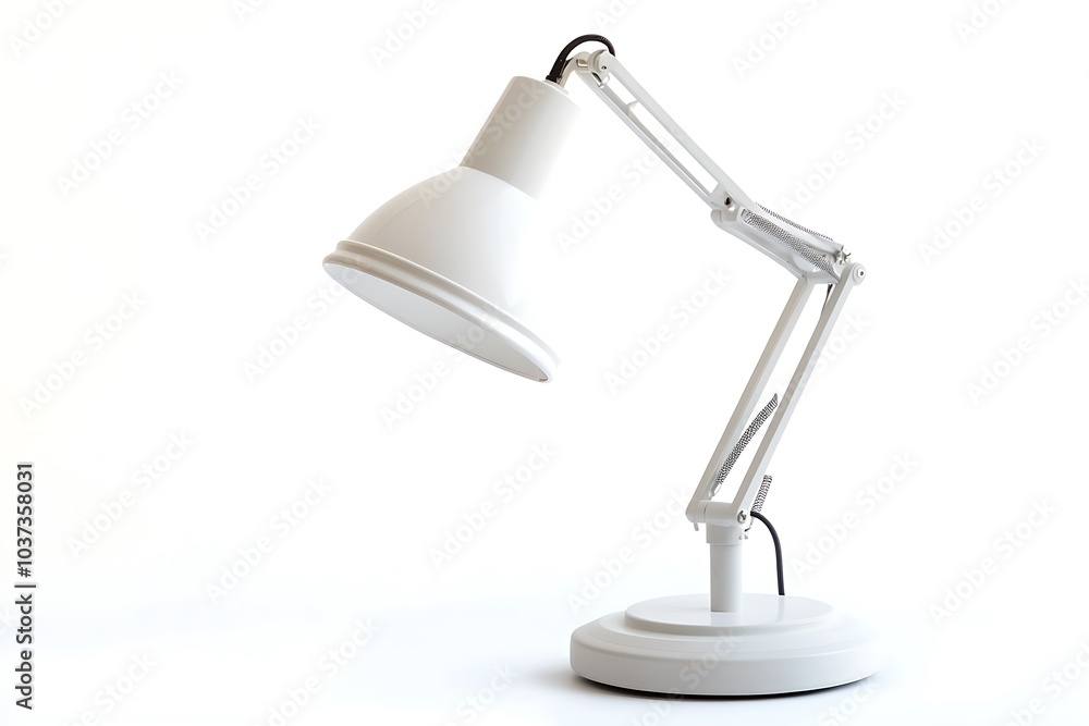 white table lamp isolated on a white transparent background white table lamp isolated on a white transparent background