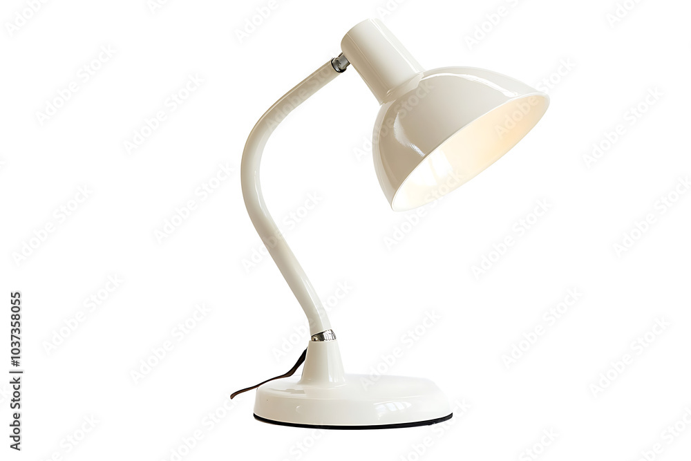 white table lamp isolated on a white transparent background white table lamp isolated on a white transparent background