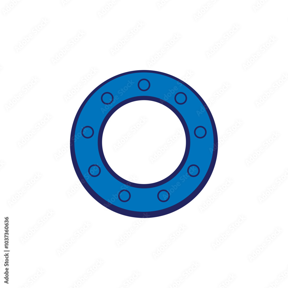 Logo Template ship porthole design vector flat modern isolated illustration Logo Template ship porthole design vector flat modern isolated illustration