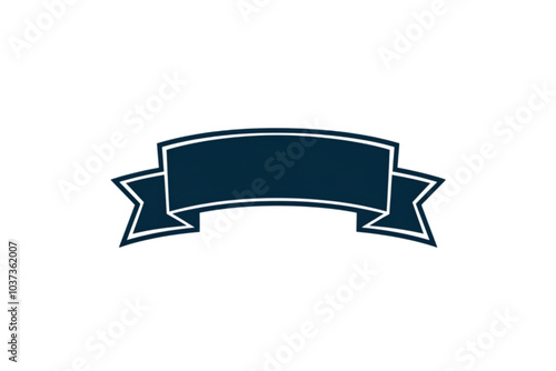 A simple blue banner on a black background, suitable for text or decorative purposes.