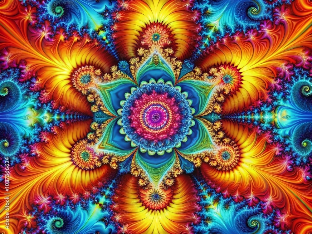 Ripple Radiance: Vibrant Fractal Lines in High Depth of Field for Stunning Visuals Ripple Radiance: Vibrant Fractal Lines in High Depth of Field for Stunning Visuals