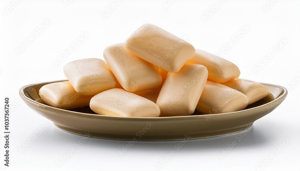 chewing gum dish isolated on white background graphic resource for gourmet advertising menu design website banners packaging and social media campaigns chewing gum dish isolated on white background graphic resource for gourmet advertising menu design website banners packaging and social media campaigns