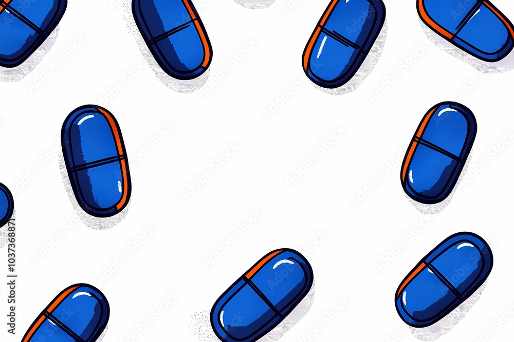 medical pillows for healthcare products, placed on a plain background, great for product design, medical advertising, and promotional campaigns. medical pillows for healthcare products, placed on a plain background, great for product design, medical advertising, and promotional campaigns.
