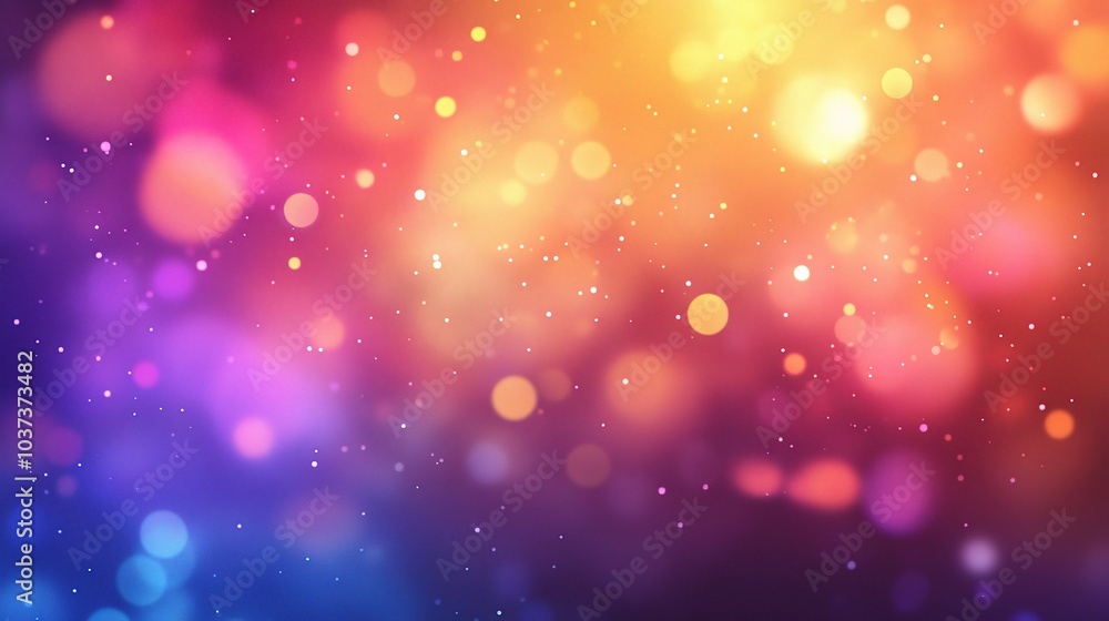 Colorful Bokeh Background with Soft Light Effects Colorful Bokeh Background with Soft Light Effects