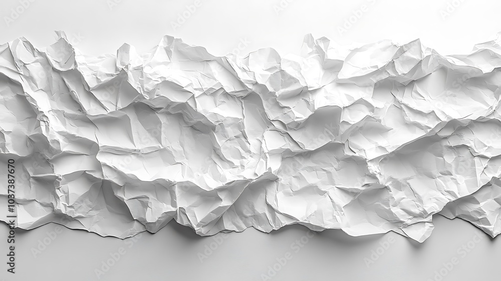 sheet of white paper, providing a textured and detailed background with visible creases sheet of white paper, providing a textured and detailed background with visible creases