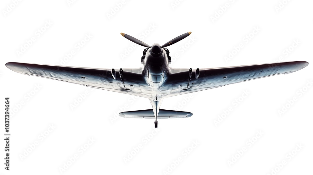 Airplane in a dramatic climbing position, wings angled upwards, isolated on a white background Airplane in a dramatic climbing position, wings angled upwards, isolated on a white background