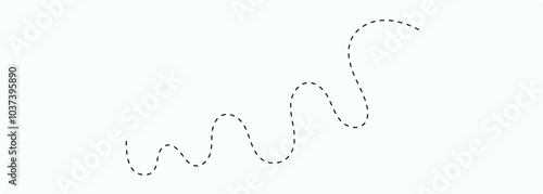  dotted line trip dashed trace destination track plan and silhouette, travelling symbol .  vector illustration. EPS 10
