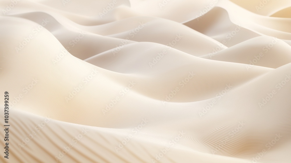 Obraz premium gentle hues, resembling the contours of a sand dune