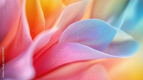 abstract background soft pastel the colors and shapes found in a close-up view
