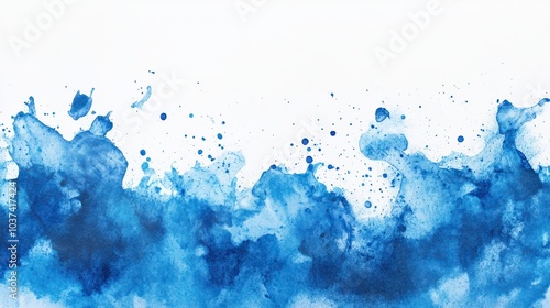 blue ink splashes on white, blue water splashes, blue water splash, blue water splash isolated, blue watercolor paint splashes, blue watercolor splashes, abstract watercolor background