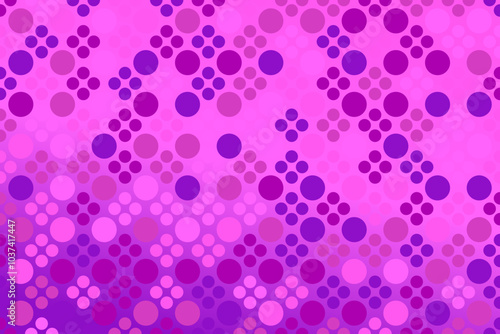 Gradient circle pattern background design - colorful geometric abstract vector graphic