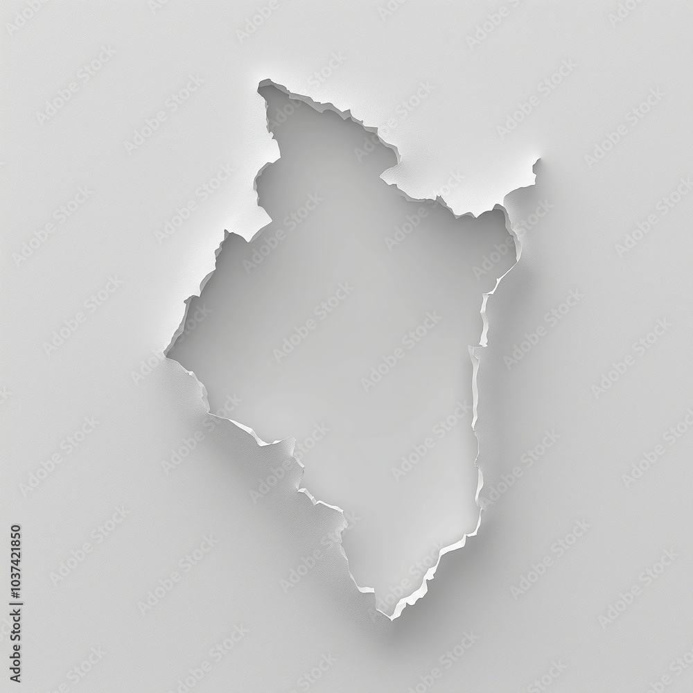 Fototapeta premium paper sticker isolated with torn edges