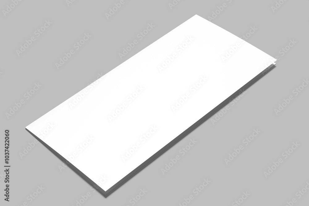 dl flyer bifold blank mockup dl flyer bifold blank mockup