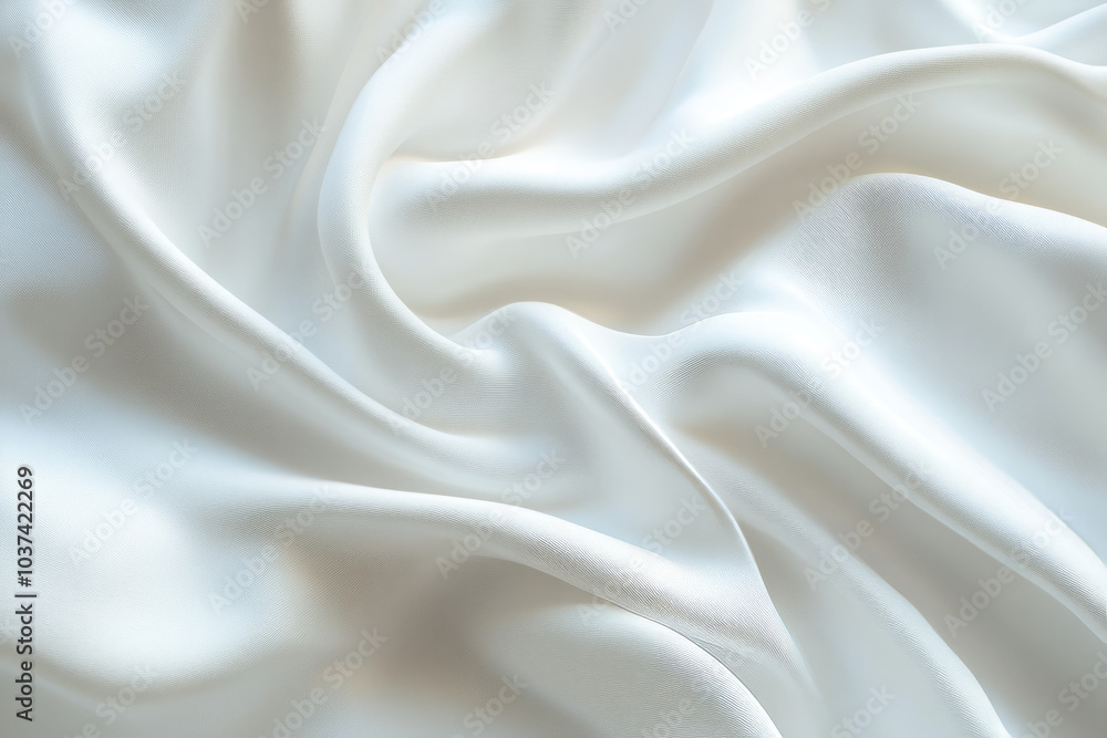 Fototapeta premium Elegant White Fabric Textures for Stunning Visuals