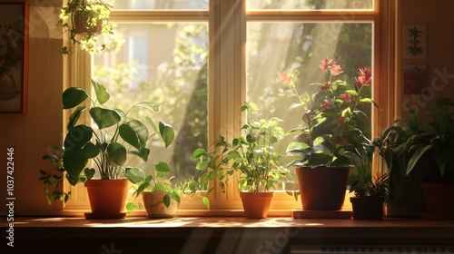 Sunlight through the Window