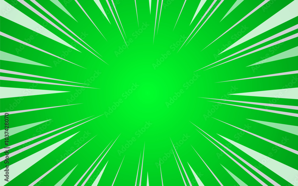 Obraz premium Comic Zoom Line Background Vector Illustration