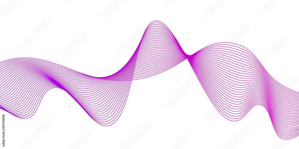pink wave curve lines banner background design.Abstract vector pink wave melody lines on white background.Wave modern stream transparent background, pink wave curve lines banner background design.Abstract vector pink wave melody lines on white background.Wave modern stream transparent background,