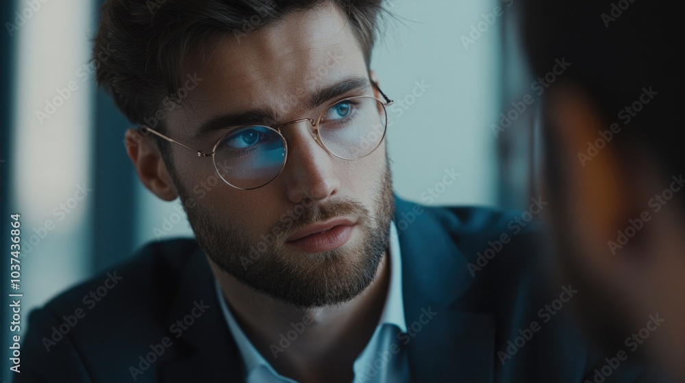 Business Professional in Meeting Business Professional in Meeting