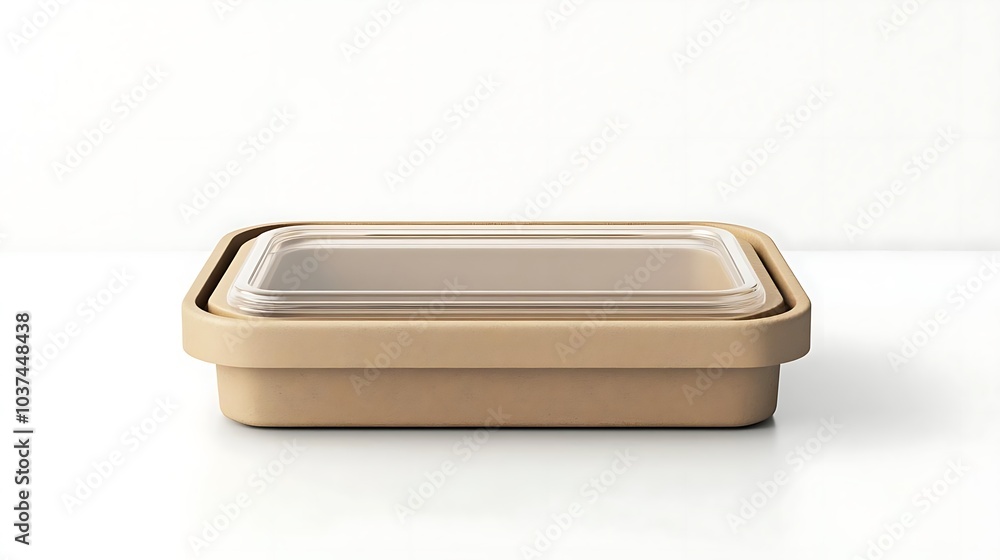 Sustainable Square Food Container with Lid Sustainable Square Food Container with Lid