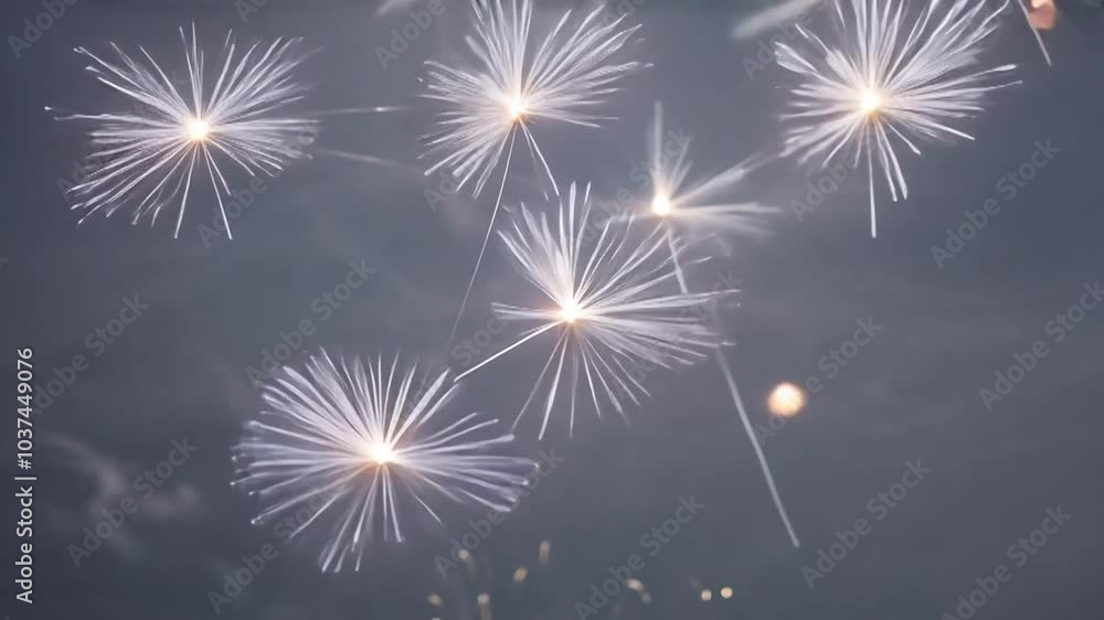 A dark blue sky with wispy white clouds and three distant stars. A dark blue sky with wispy white clouds and three distant stars.