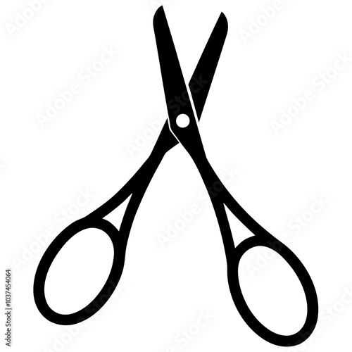Dental Forceps Vector Silhouette