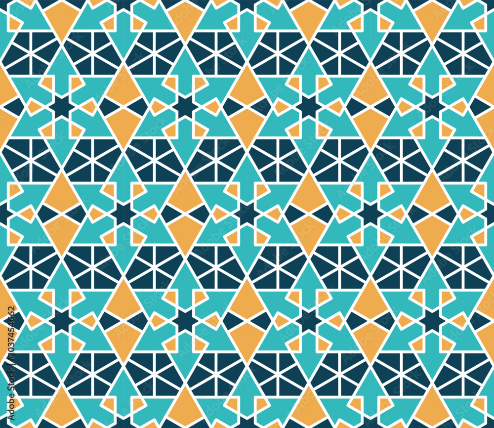 Seamless geometric pattern. Background vector illustration. Seamless girih pattern. Traditional Islamic Design. Mosque decoration element. Seamless geometric pattern. Morocco seamless vector pattern. Seamless geometric pattern. Background vector illustration. Seamless girih pattern. Traditional Islamic Design. Mosque decoration element. Seamless geometric pattern. Morocco seamless vector pattern.