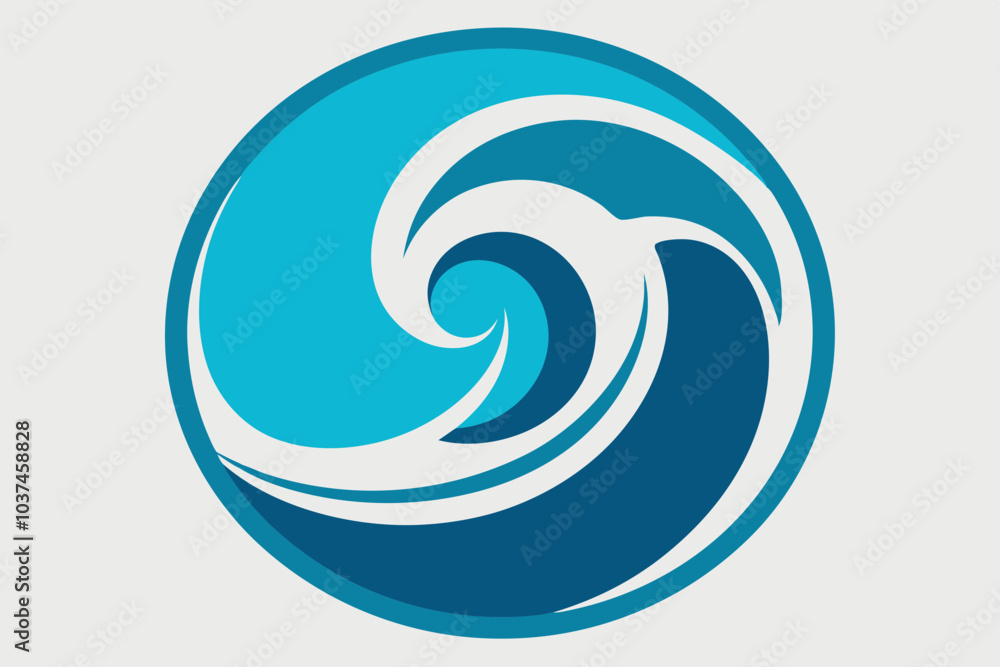 Circular Wave Vector Illustration Circular Wave Vector Illustration